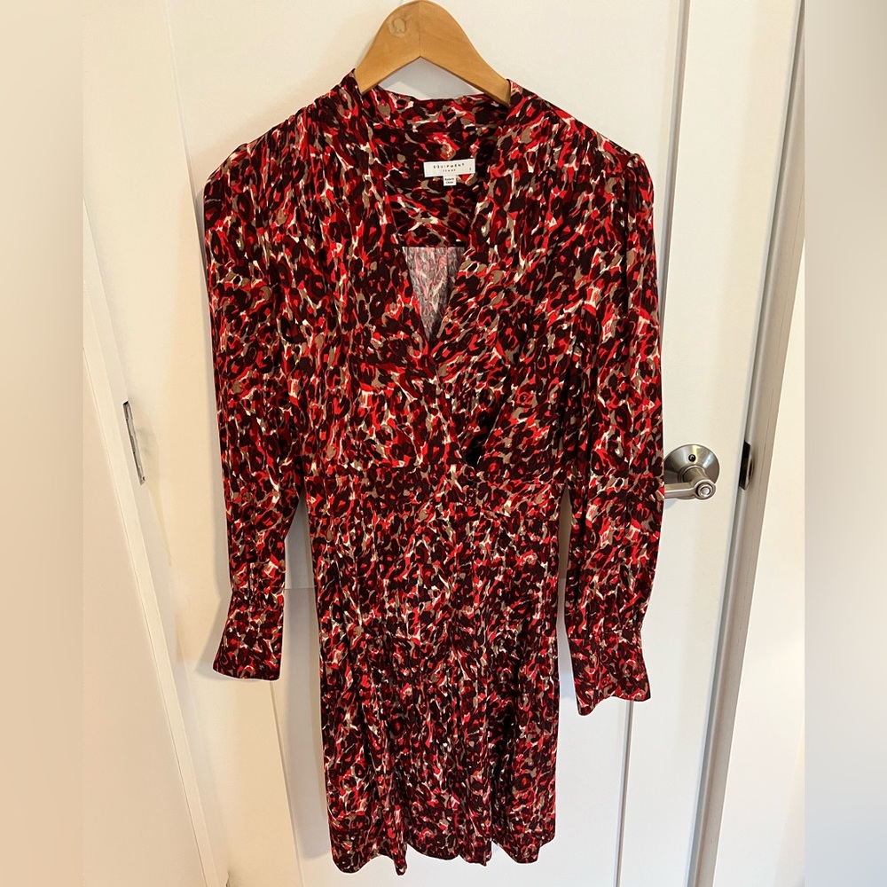 Equipment size 2 Silk Wrap Dress